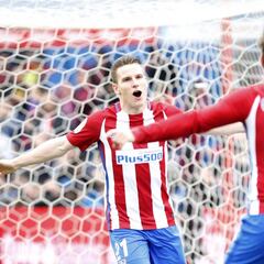 La dupla Gameiro-Griezmann se consolida: la 3ª de la Liga