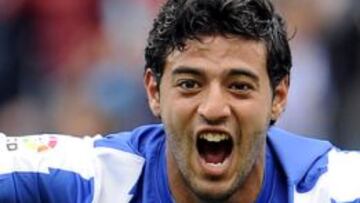 Carlos Vela, delantero de la Real Sociedad y de la Selección Mexicana.
