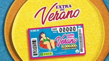 Extra de Verano de la ONCE: comprobar los resultados del cupón hoy, viernes 15 de agosto