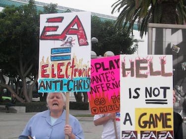 [E3] Un grupo religioso arremete contra Dante's Inferno