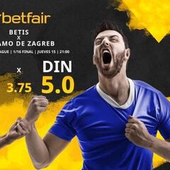 Real Betis Balompié vs. GNK Dinamo Zagreb: horario, TV, estadísticas, cuadro y pronósticos