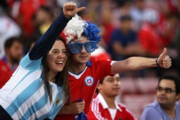 Colores y buen ambiente en el Nacional