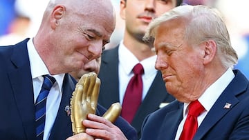 Trump aclara a Infantino el ‘caso Irán’