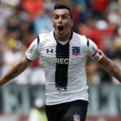 Esteban Paredes fue el máximo goleador chileno de 2015