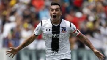 Esteban Paredes fue el máximo goleador chileno de 2015