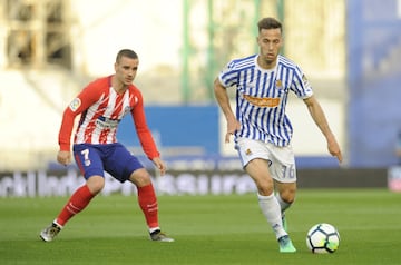 Griezmann y Canales.