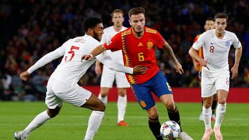 Espa&ntilde;a cay&oacute; ante Inglaterra en la Liga de Naciones.