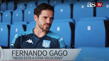 Gago: "Yo siempre dije que es difícil jugar con Messi"