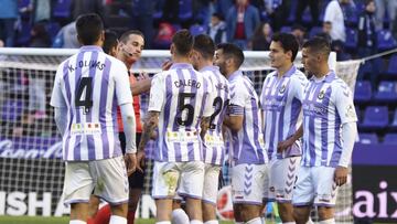 31/03/19 PARTIDO PRIMERA DIVISION
REAL VALLADOLID - REAL SOCIEDAD
ARBTRO ALBEROLA ROJAS PROTESTA