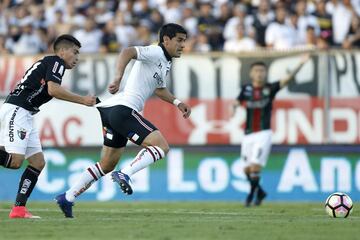 El 'Almirante' tuvo un buen nivel en Colo Colo, que no pudo obtener el título. En la zaga, el ex Boca siempre cumplió. 