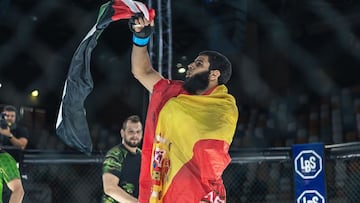 El peleador hispanomarroquí Salah Eddine Hamli.