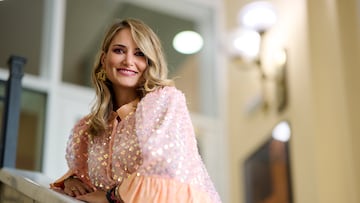 MADRID, SPAIN - OCTOBER 05: Alba Carrillo poses for a portrait during the presentation of her new book "Lista Para La Vida" at the Circulo de Bellas Artes on October 05, 2023 in Madrid, Spain. (Photo by Carlos Alvarez/Getty Images)