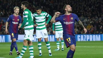Barcelona-Sporting resumen, resultado y goles