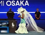 El outfit de Naomi Osaka que sorprende en el Abierto de Australia
