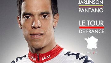 Jarlinson Pantano ser&aacute;, junto con Mathias Frank, uno de los corredores a seguir en el IAM Cycling durante el Tour de Francia.