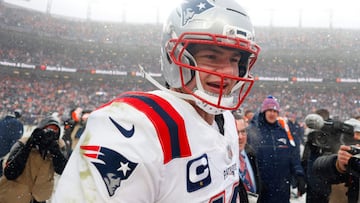 The New England Patriots’ quarterback back Drake Maye has had a sensational second season, but can join elite company with an MVP and Super Bowl MVP.