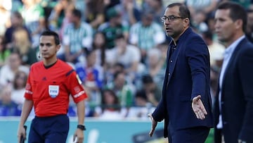 Esnáider estalla tras descender: "Estará contento Marcelino"