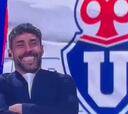 Valdivia estaba en vivo en su programa, Colo Colo hizo el gol y así reaccionó