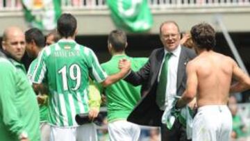 <b>SEGUIRÁ. </b>Mel continuará al frente de la plantilla bética en su retorno a Primera.