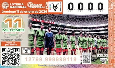 Lotería Nacional presenta ‘Álbum Retro’ por Mundial de Futbol 2026 en México