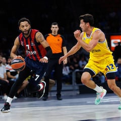 El Baskonia se da un festín a costa del Maccabi