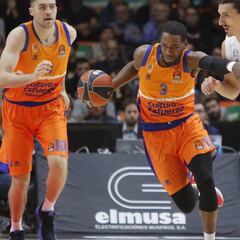 Abalde y Vives lideran a un Valencia que barrió al Zaragoza