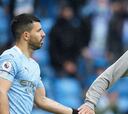 Agüero está molesto con Guardiola por su salida