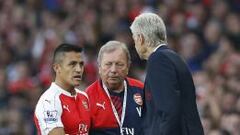 Wenger y el cambio de Alexis: "Sufrió un dolor en la ingle"