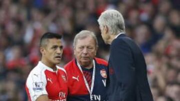 Wenger y el cambio de Alexis: "Sufrió un dolor en la ingle"