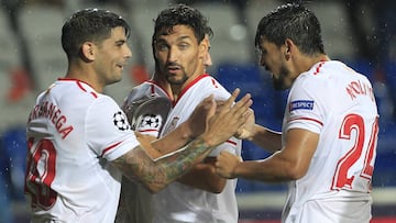 Jesús Navas, uno de los grandes protagonistas ante el Istanbul Basaksehir.