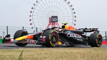 Checo Pérez en el GP Japón, resultados de la Carrera Suzuka F1 2024