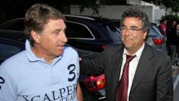 <b>CON CALMA. </b>Esteban Vigo y Enrique Ortiz se están tomando con paciencia las negociaciones.