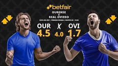 Ourense CF vs. Real Oviedo: horario, dónde ver, pronósticos y estadísticas