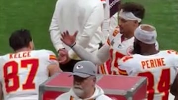Patrick Mahomes sparks controversy by snubbing teammate Samaje Perine after Super Bowl loss
