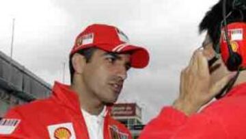 <b>SEGURIDAD</b>. El piloto catalán insiste en mejorar las medidas de seguridad para los conductores.