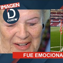 La promesa de Margarita si el Atleti gana la Champions tras ver a Koke poner su ramo