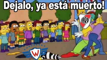 Los mejores memes del 8-0 de River a Jorge Wilstermann