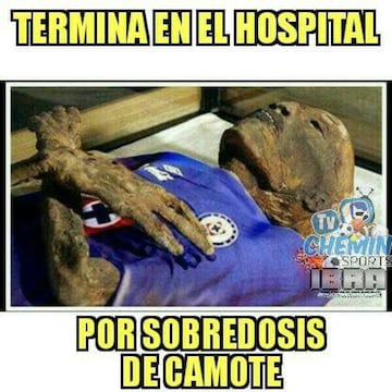 Los memes no perdonan la derrota del Cruz Azul