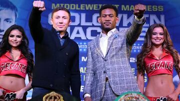 Sigue en directo la pelea entre Gennady Golovkin y Daniel Jacobs por los títulos del peso medio de la WBC, WBA e IBF en AS.