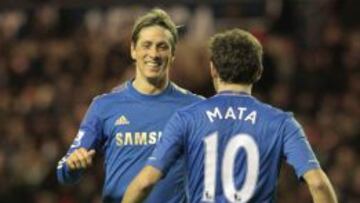 Fernando Torres y Juan Mata fueron claves para la victoria del Chelsea ante el Sunderland.