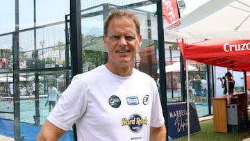 Frank de Boer posa para As en Marbella.