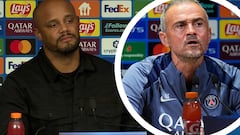 Kompany cuenta una gran verdad de Luis Enrique y deja perpleja a la prensa francesa