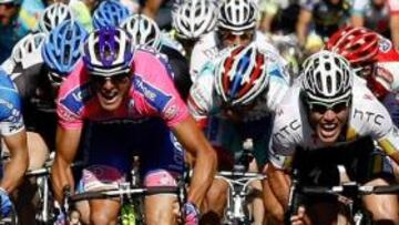 Cavendish se impone al sprint y Ventoso es segundo