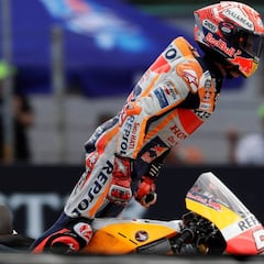 Márquez vence en zona Ducati y alcanza las 76 de Hailwood