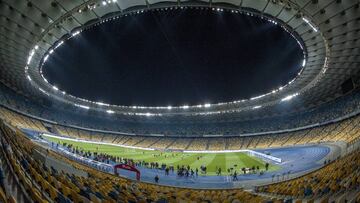 Estadio Ol&iacute;mpico de Kiev. 
 