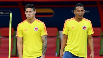 Carlos Bacca y la opción de fichar a James Rodríguez a Junior.