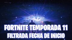 Fortnite: filtrada la fecha de inicio de la Temporada 11
