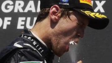 Vettel: "No miro la ventaja con los demás pilotos"