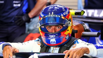 Carlos Sainz en la clasificación del GP de Italia