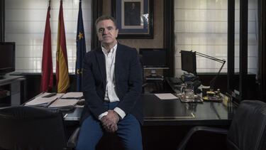 DVD 1006 Madrid, 17/06/20 Jose Manuel Franco, delegado del Gobierno en Madrid entrevista Foto: Julian Rojas